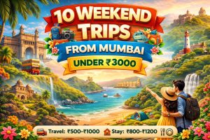 Read more about the article 10 Weekend Trips from Mumbai Under ₹3000 in 2026